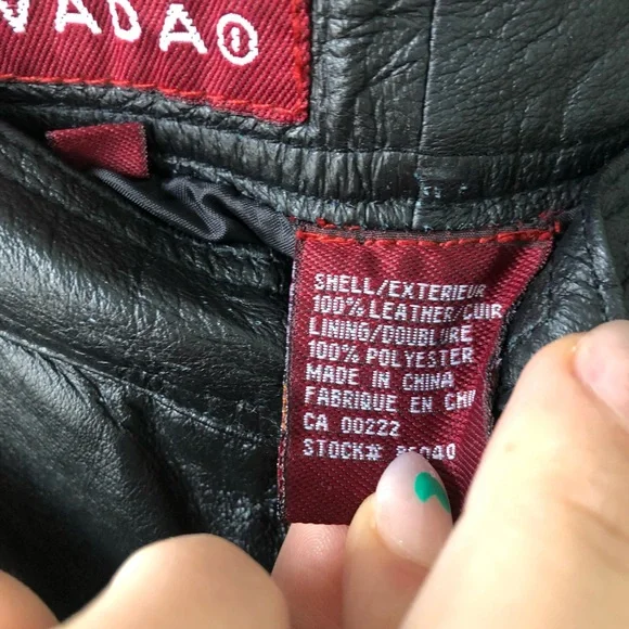 Vintage high waisted leather pants - Picture 5 of 6